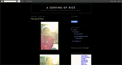 Desktop Screenshot of abowlfullofrice.blogspot.com