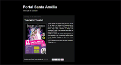 Desktop Screenshot of portalsantaamelia.blogspot.com