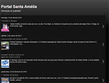 Tablet Screenshot of portalsantaamelia.blogspot.com