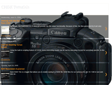 Tablet Screenshot of chdktutorials.blogspot.com