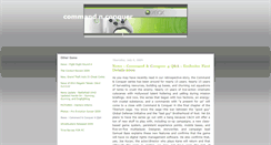 Desktop Screenshot of commandandconquer-news.blogspot.com