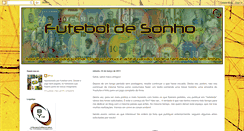 Desktop Screenshot of futeboldesonho.blogspot.com