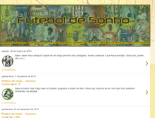 Tablet Screenshot of futeboldesonho.blogspot.com