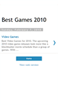 Mobile Screenshot of gamepick2010.blogspot.com