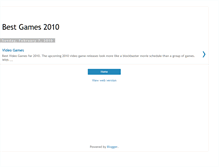 Tablet Screenshot of gamepick2010.blogspot.com