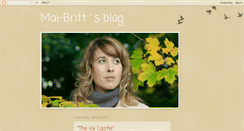 Desktop Screenshot of mai-britts-blog.blogspot.com