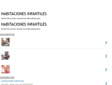 Tablet Screenshot of habitacionesinfantiles.blogspot.com