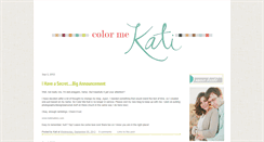 Desktop Screenshot of colormekati.blogspot.com