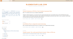 Desktop Screenshot of elementarylab.blogspot.com