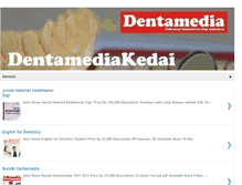 Tablet Screenshot of dentamediakedai.blogspot.com