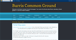 Desktop Screenshot of burriscommonground.blogspot.com