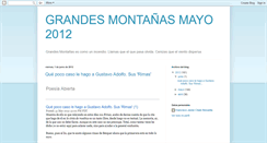 Desktop Screenshot of grandesmontanas1205.blogspot.com