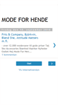 Mobile Screenshot of modeforhende.blogspot.com