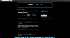 Desktop Screenshot of dbkpnaziwatch.blogspot.com