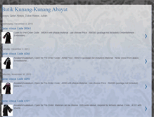 Tablet Screenshot of butikkunangkunang.blogspot.com