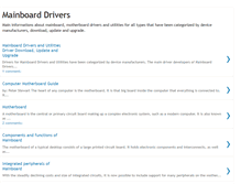 Tablet Screenshot of mainboard-driver.blogspot.com