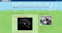Desktop Screenshot of orientaciongrupalam.blogspot.com
