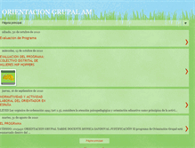 Tablet Screenshot of orientaciongrupalam.blogspot.com