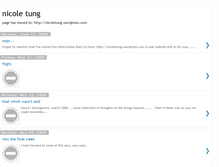 Tablet Screenshot of nicole-tung.blogspot.com
