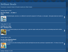 Tablet Screenshot of gillianbeads.blogspot.com