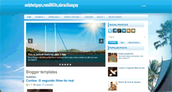 Desktop Screenshot of onlyhotguys.blogspot.com