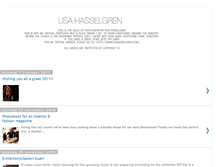 Tablet Screenshot of lisahasselgren.blogspot.com