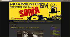 Desktop Screenshot of democraciarealyasoria.blogspot.com