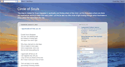 Desktop Screenshot of circleofsouls.blogspot.com