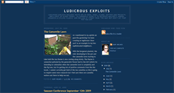 Desktop Screenshot of ludicrousexploits.blogspot.com