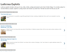 Tablet Screenshot of ludicrousexploits.blogspot.com