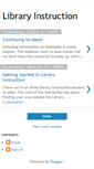 Mobile Screenshot of libinstruct.blogspot.com