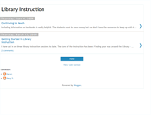 Tablet Screenshot of libinstruct.blogspot.com