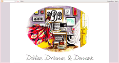 Desktop Screenshot of dahliasdreamsanddamask.blogspot.com