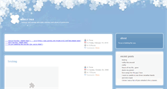 Desktop Screenshot of merelytalk.blogspot.com