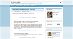 Desktop Screenshot of in-ground-pools.blogspot.com