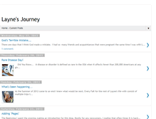 Tablet Screenshot of laynesjourney.blogspot.com