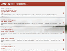 Tablet Screenshot of freemanunitedfootball.blogspot.com
