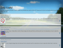 Tablet Screenshot of dollycrafts.blogspot.com