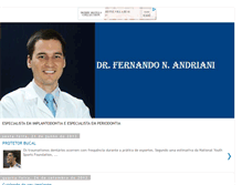 Tablet Screenshot of drfernandoandriani.blogspot.com