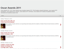 Tablet Screenshot of oscarawards2011.blogspot.com