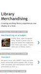 Mobile Screenshot of librarymerchandising.blogspot.com