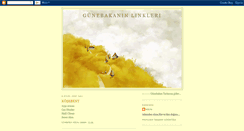 Desktop Screenshot of gunebakaninlinkleri.blogspot.com
