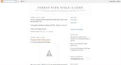 Desktop Screenshot of forestpathkal.blogspot.com