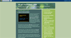 Desktop Screenshot of nwmet.blogspot.com