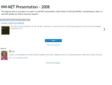 Tablet Screenshot of nwmet.blogspot.com