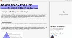 Desktop Screenshot of beachreadyforlife.blogspot.com