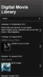 Mobile Screenshot of digitalmovielibrary.blogspot.com