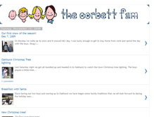 Tablet Screenshot of corbett-fam.blogspot.com