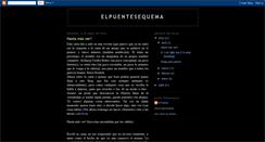 Desktop Screenshot of elpuentesequema.blogspot.com