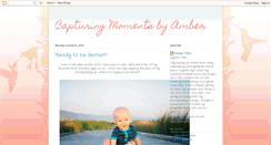 Desktop Screenshot of capturingmomentsbyamber.blogspot.com